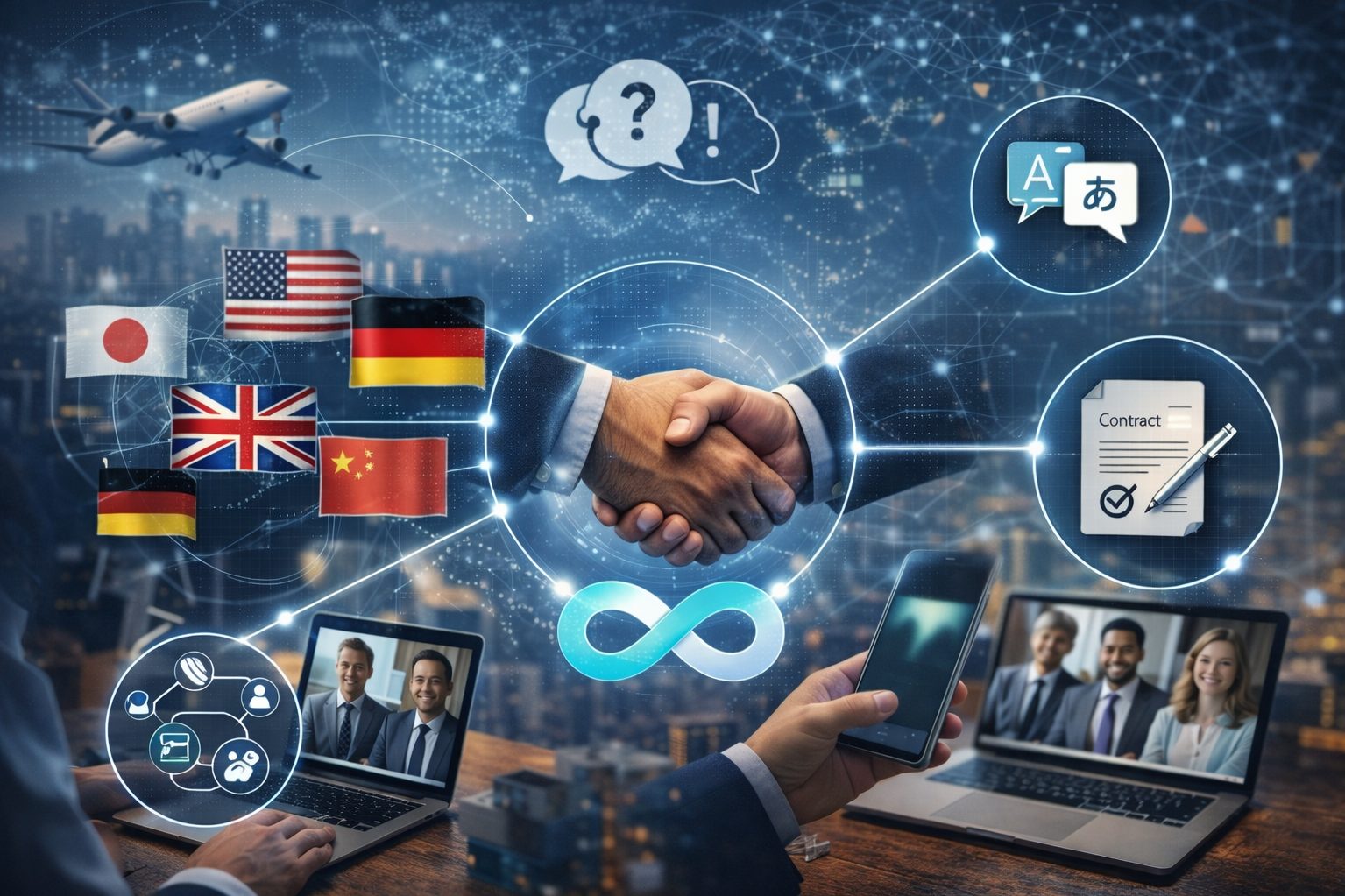 国際連携の写真